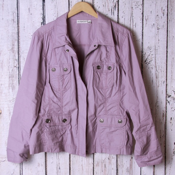 Croft & Barrow Lavender Jacket Size XL - Picture 4 of 8